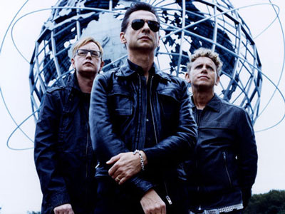 Depeche Mode 30 лет в черных кожаных куртках